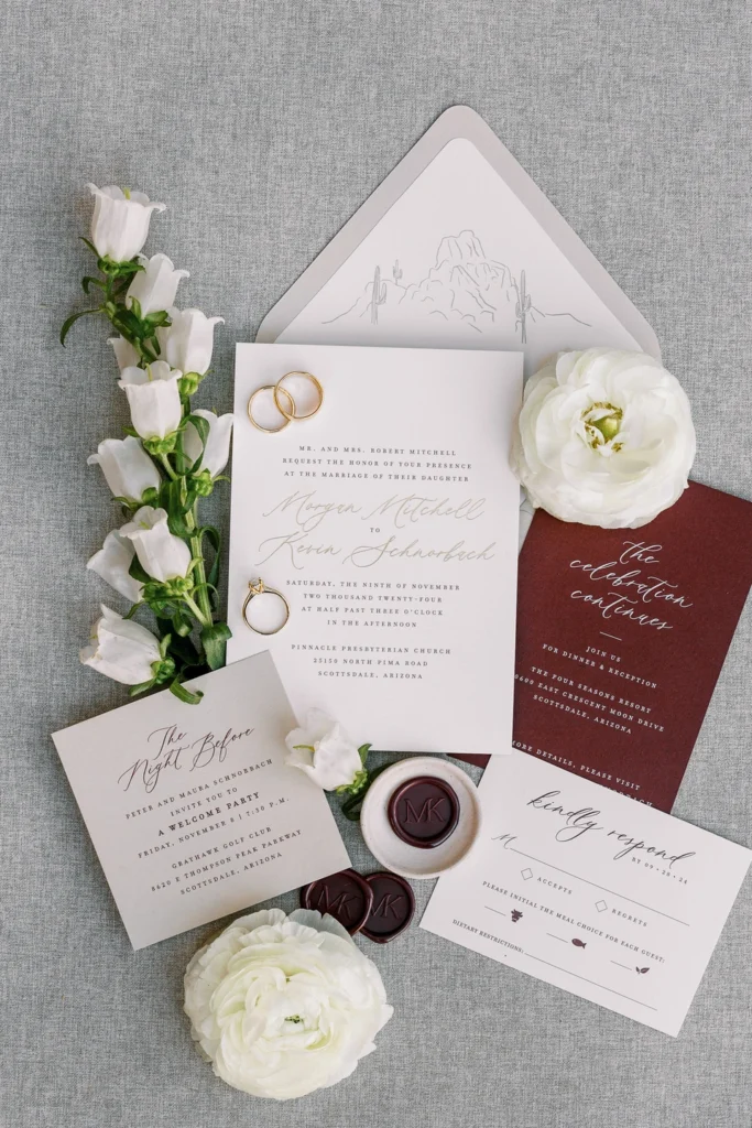 custom envelopes for wedding invitations